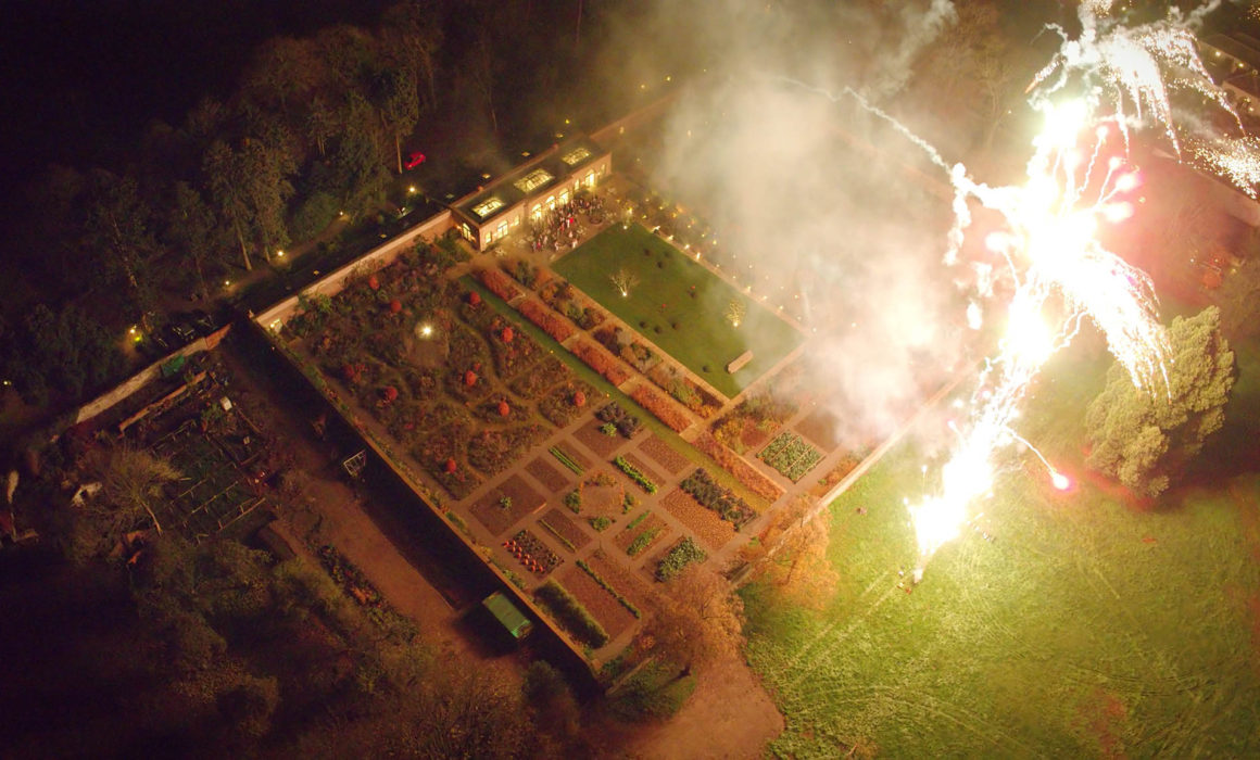 Wedding Fireworks at Middleton Lodge