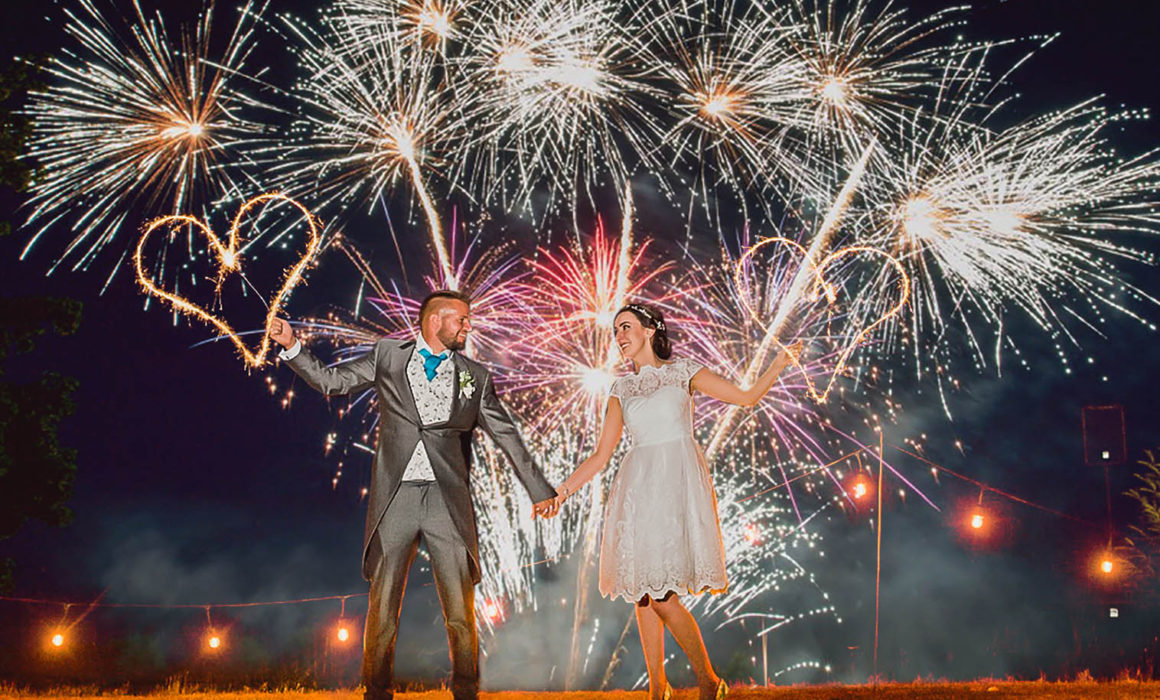 Shropshire Wedding Fireworks