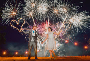 Shropshire Wedding Fireworks